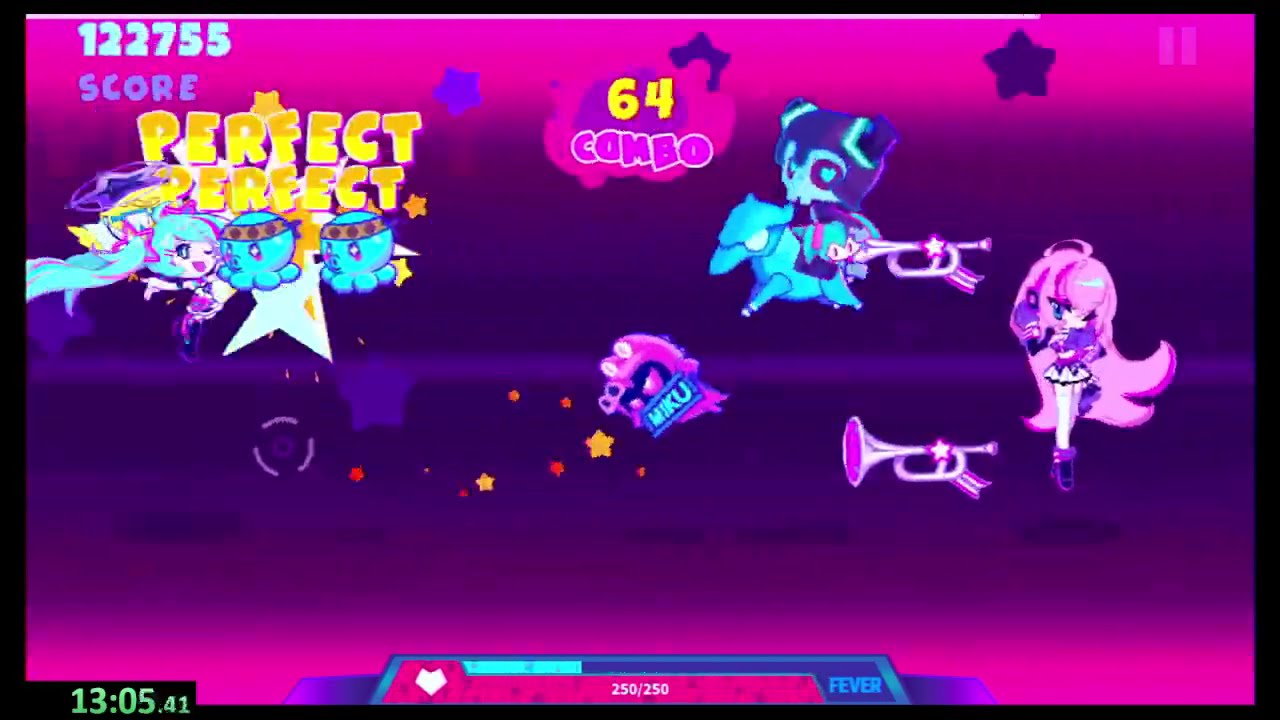 Muse Dash - Artist% - Hatsune Miku (Hard) Speedrun (42:41)