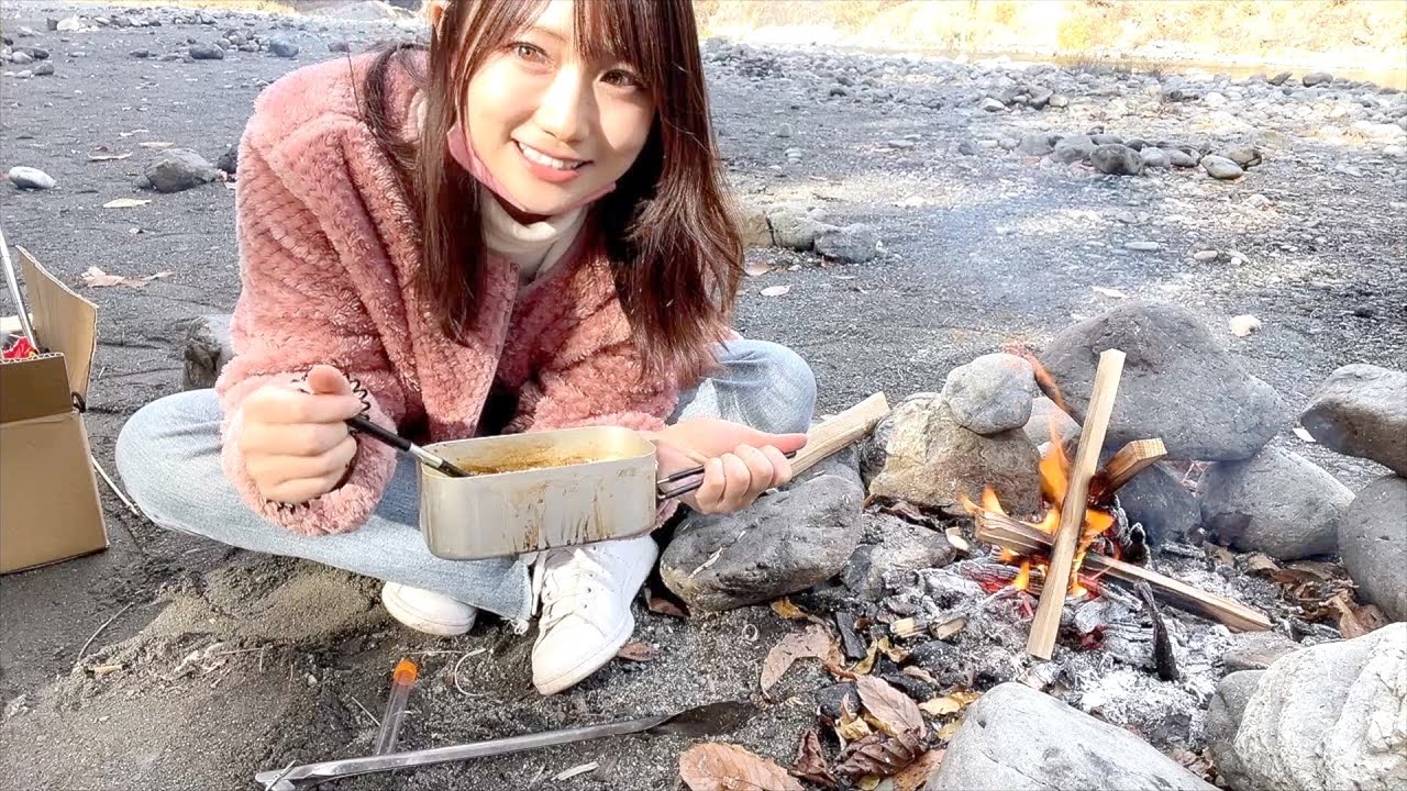 【ソロキャン】徒歩キャン！直火でワイルドキャンプを楽しみました【バックパック】