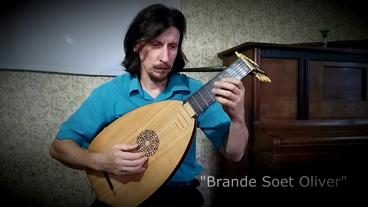 Андрей Чернышов играет 4 лютневые лютневые пьесы