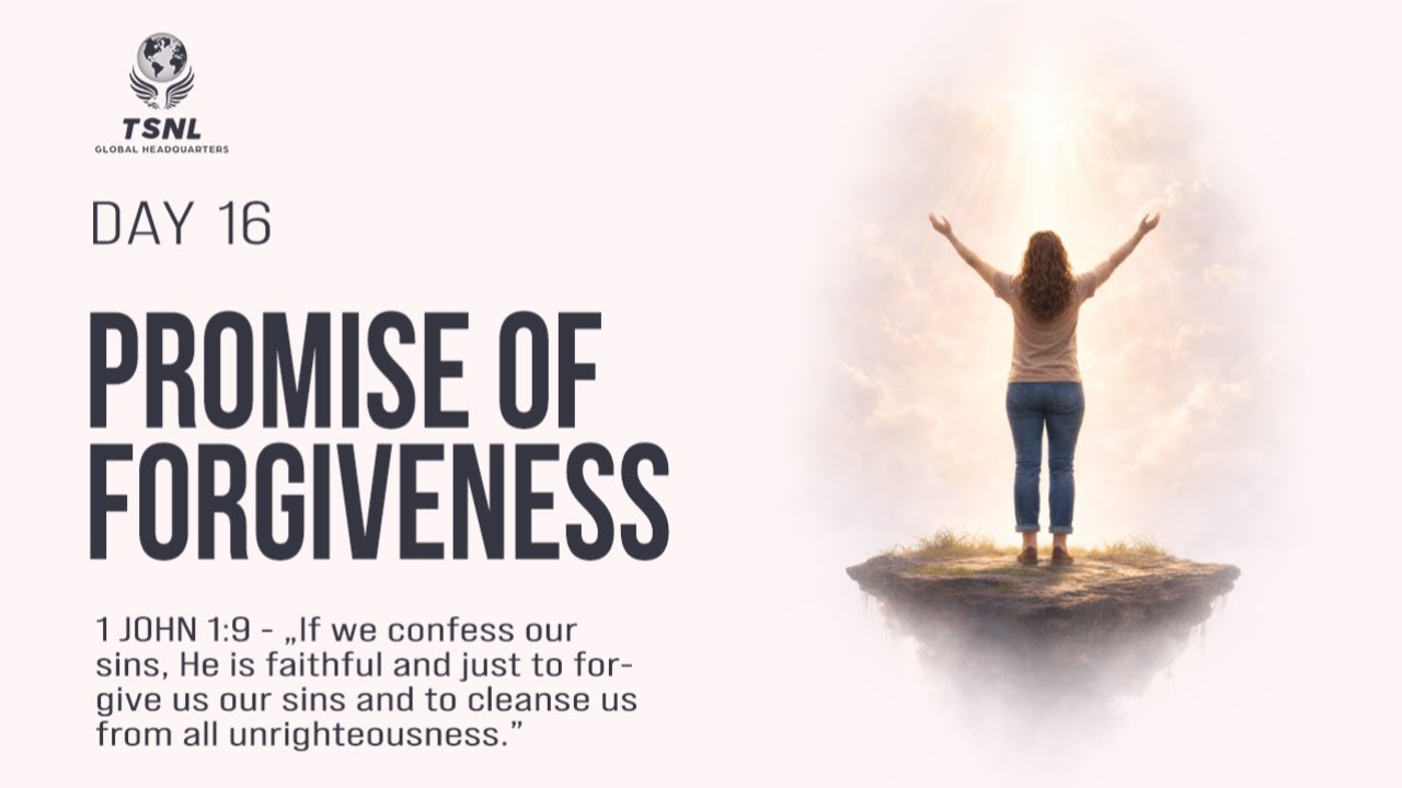 The Promise of Forgiveness I Promise Fast Day 16 I Apostle Daniel Adams