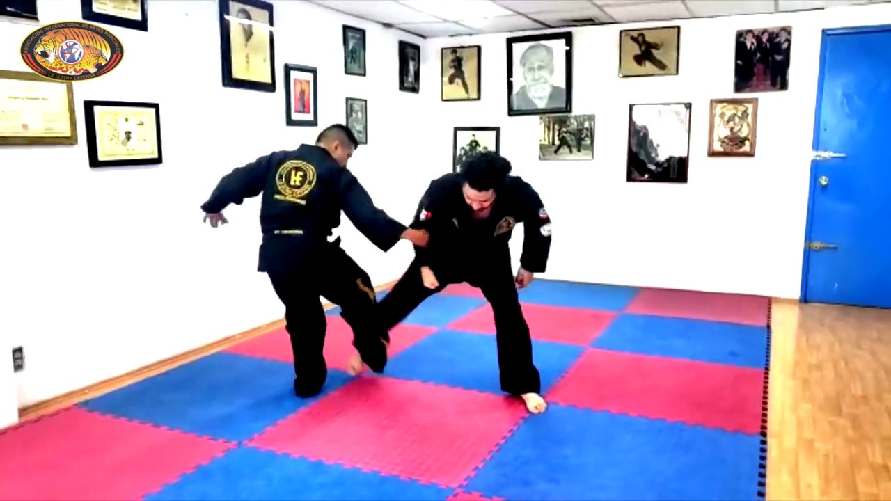 Lima Lama La ultima defensa - entrenando técnicas dobles