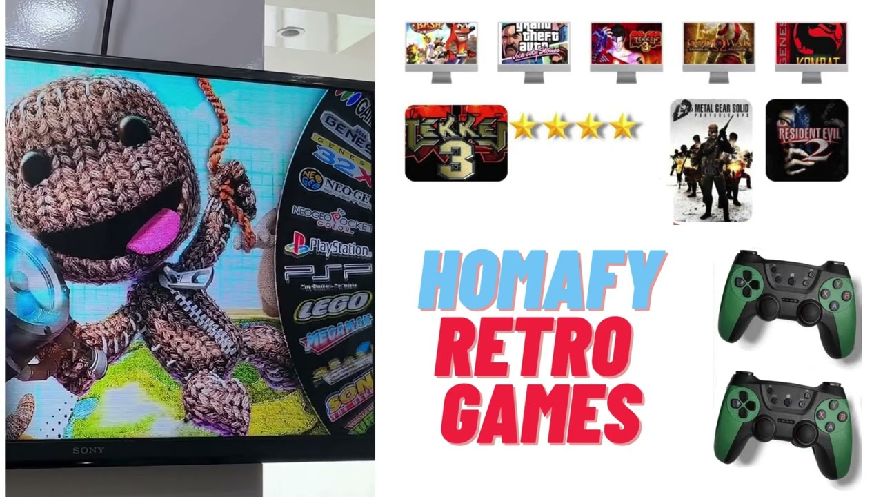 Homafy Pro Retro Game Stick