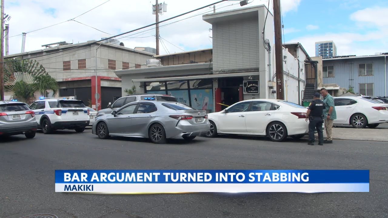 Two men seriously injured from stabbing at a Honolulu bar