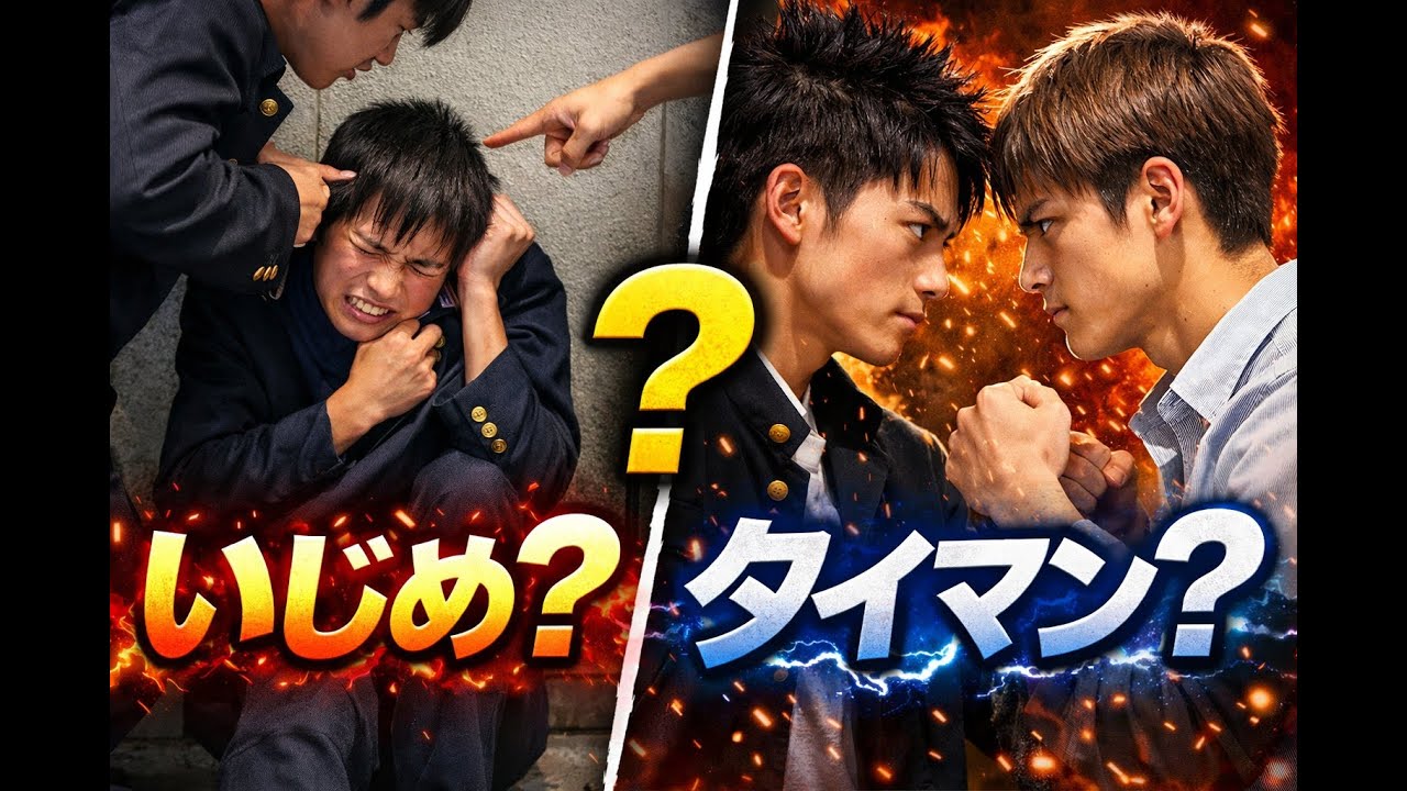 最近のいじめ動画やタイマンについて