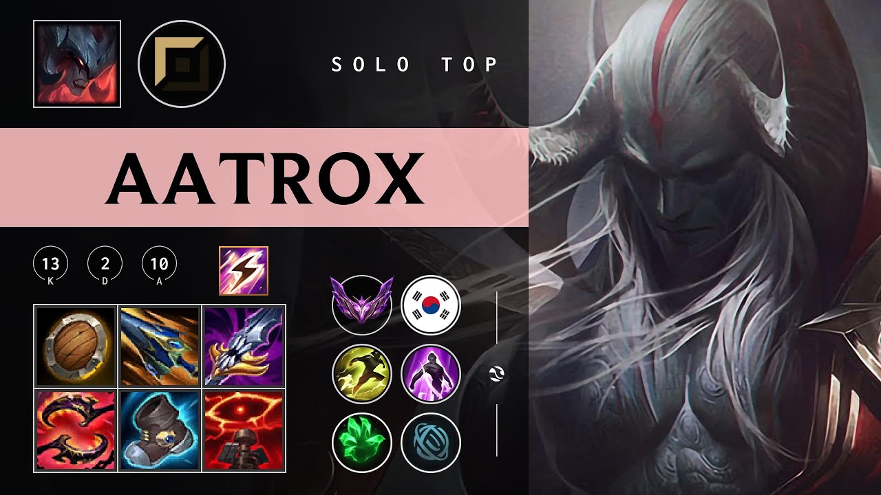 Aatrox Top vs Gwen - KR Master Patch 26.01