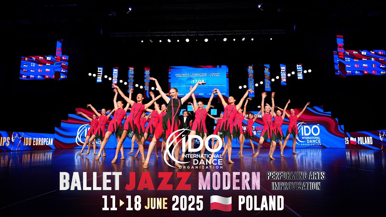 TEAL DANCE TEAM | POLAND | Junior Formations | IDO Jazz Dance European Championship 2025