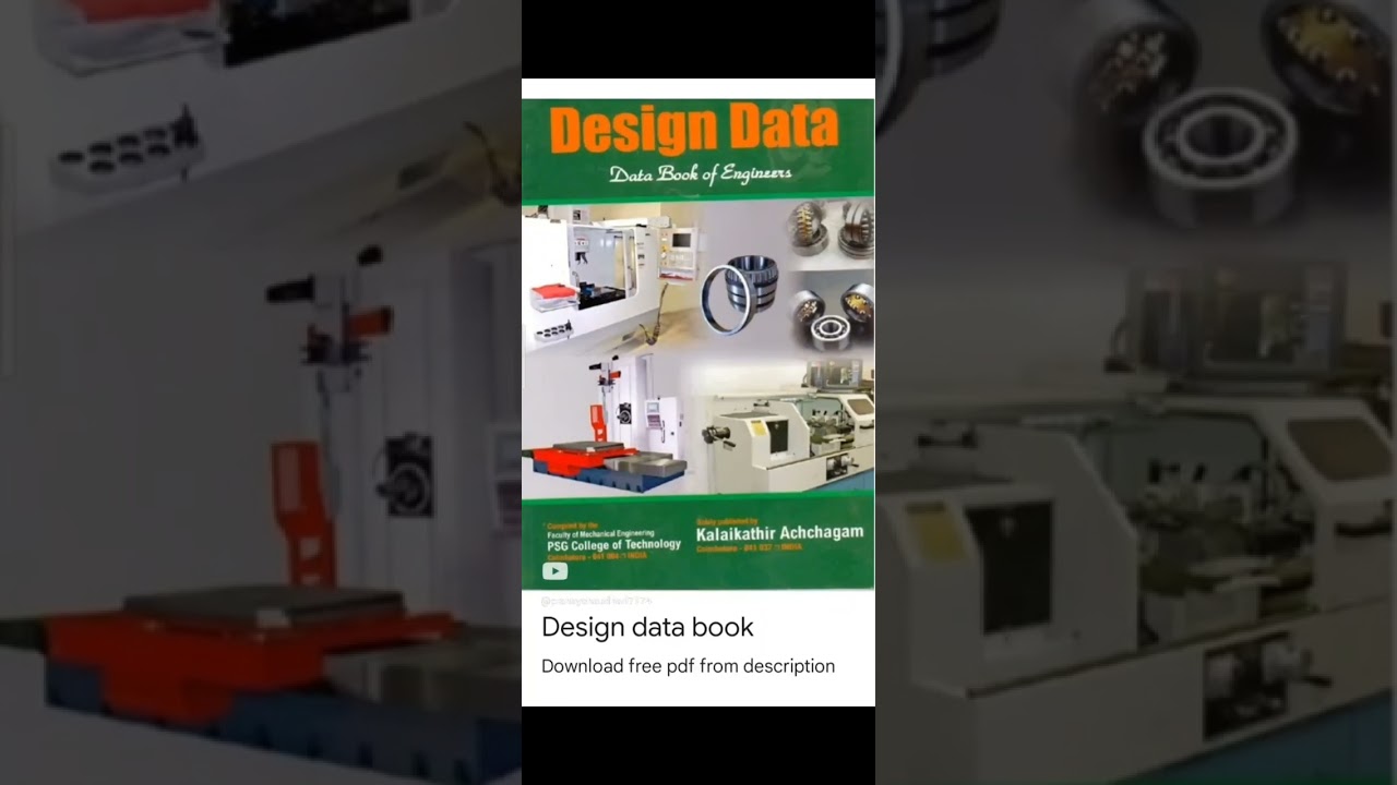 Design data book/gtu/BE/mechanical engineering book
