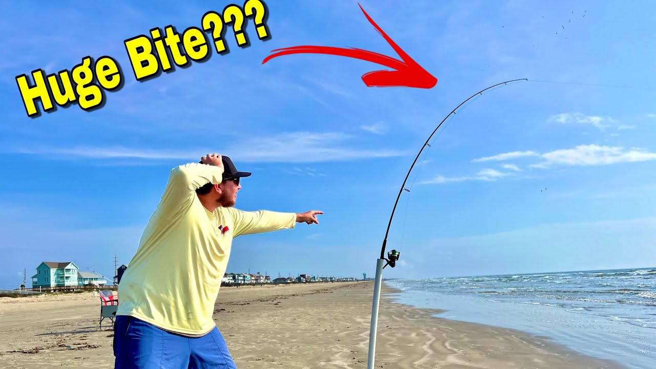 Surf FISHING Galveston for Multiple Species!