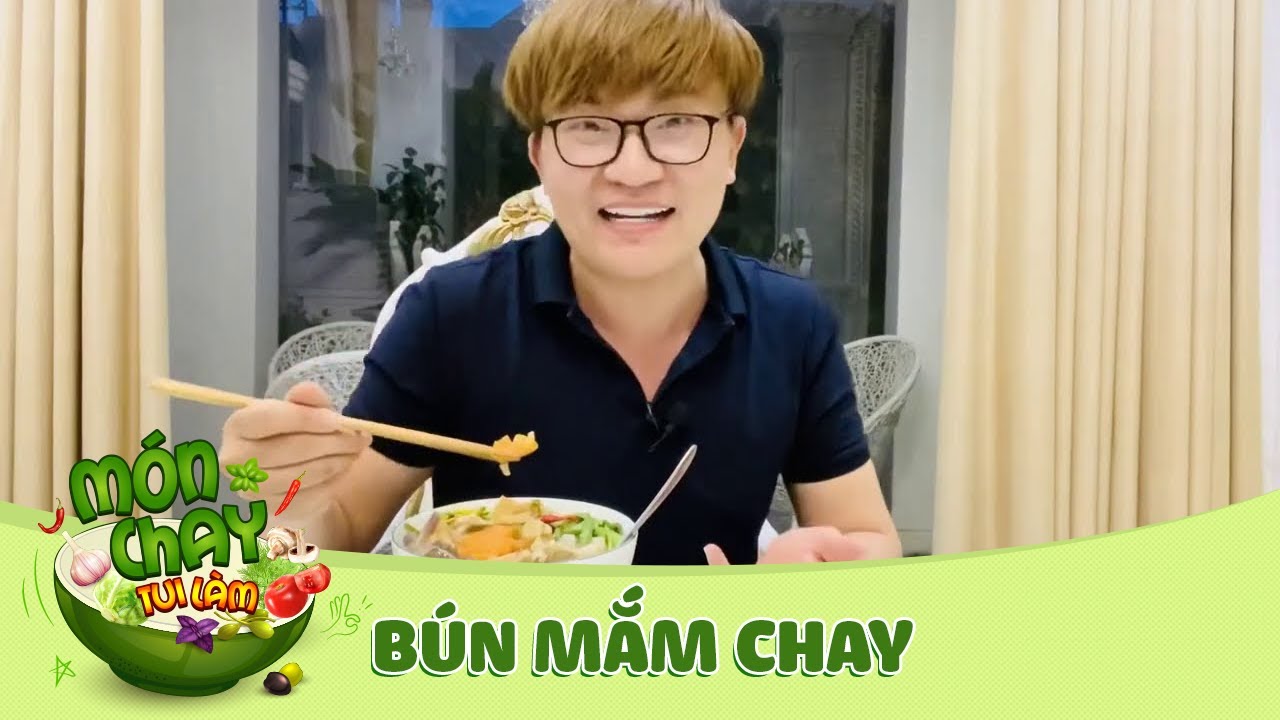 BÚN MẮM CHAY, nấu từ mắm đậu miền Tây rất ngon - Món chay tui làm | Đại Nghĩa Official