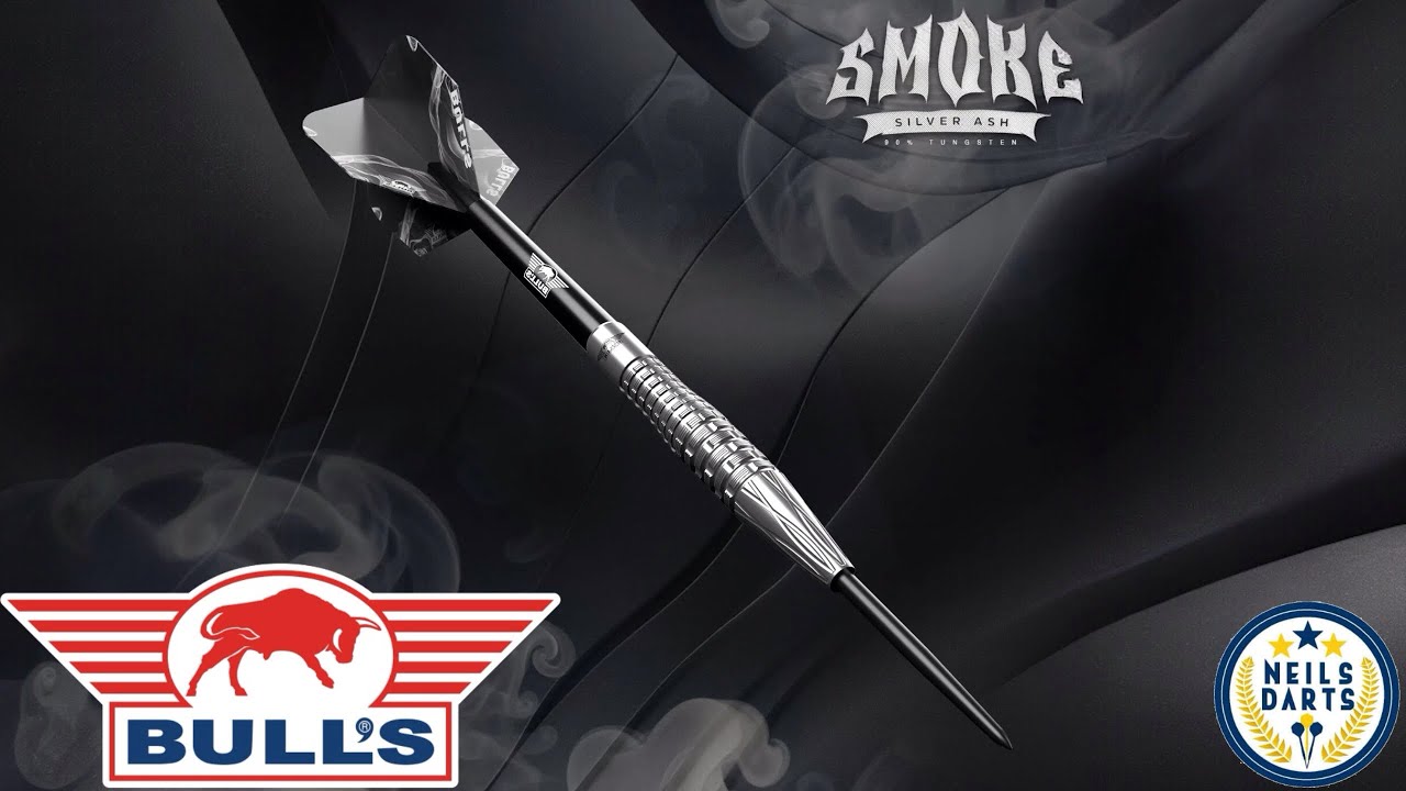 BULLS SMOKE DARTS SILVER ASH