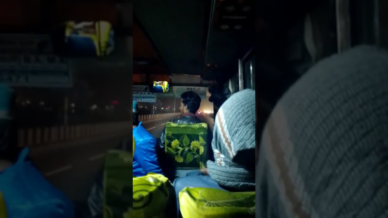 winter night last week journey by Bus Dhaka to Daudkandi..