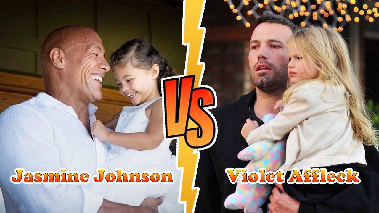 Jasmine Johnson (Dwayne Johnson's Daughter) Vs Violet Affleck Transformation ★ From Baby To 2021
