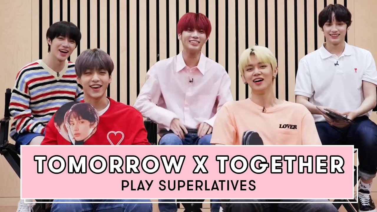 TOMORROW X TOGETHER Reveals Who is the Funniest, the Most Romantic and More | Superlatives