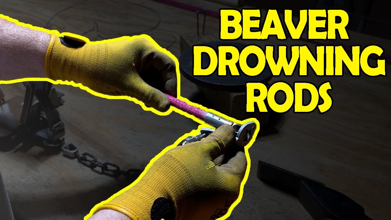 How to Make Drowning Rods for Beaver Trapping (Hagz Products)