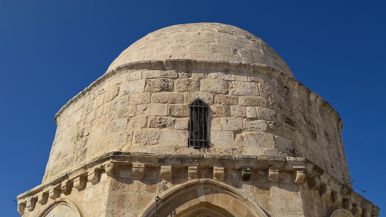 The Second Coming site of Jesus is here and it's a mosque. The story of the  Ascension in Jerusalem