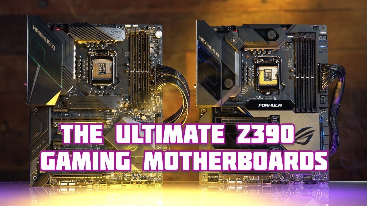 ASUS ROG MAXIMUS XI HERO & FORMULA XI - The Ultimate Z390 Gaming Motherboards