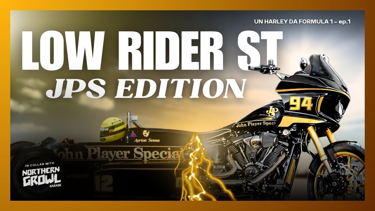 🔥 Harley Low Rider ST John Player Special (Lotus) – L’unica in Italia!