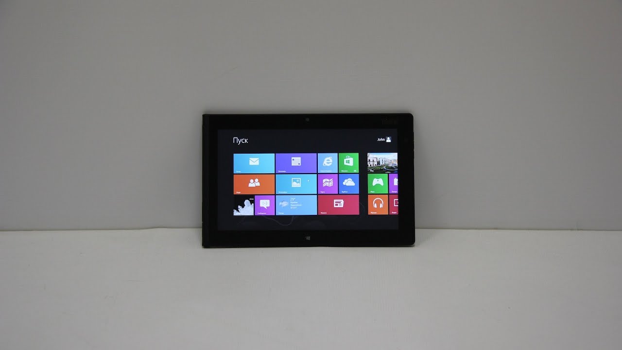 Видео обзор планшета Lenovo ThinkPad Tablet 2