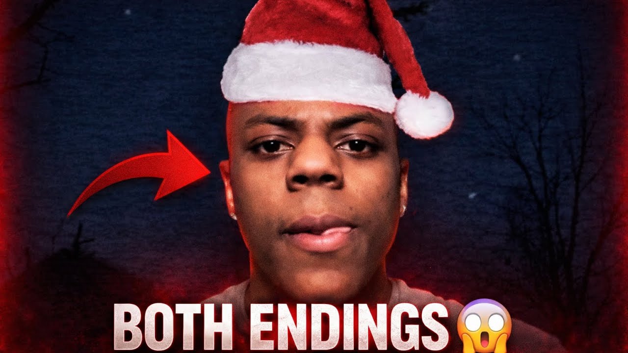 IShowSpeed HORROR 😱 | BOTH ENDINGS (Good & Bad Ending) Roblox | 4K