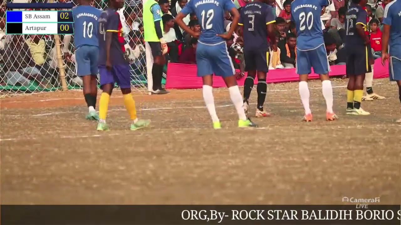 2 Qwatar // बालिडीह बोरियों साहेबगंज झारखंड फुटबॉल LIVE MATCH