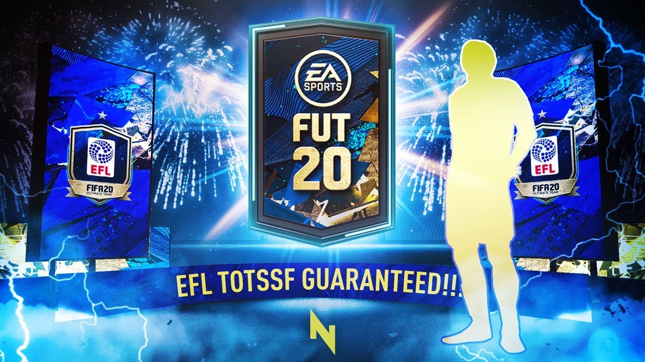 GUARANTEED EFL TOTS PACK + INSANE EFL LEAGUE PLAYER! - FIFA 20 Ultimate Team