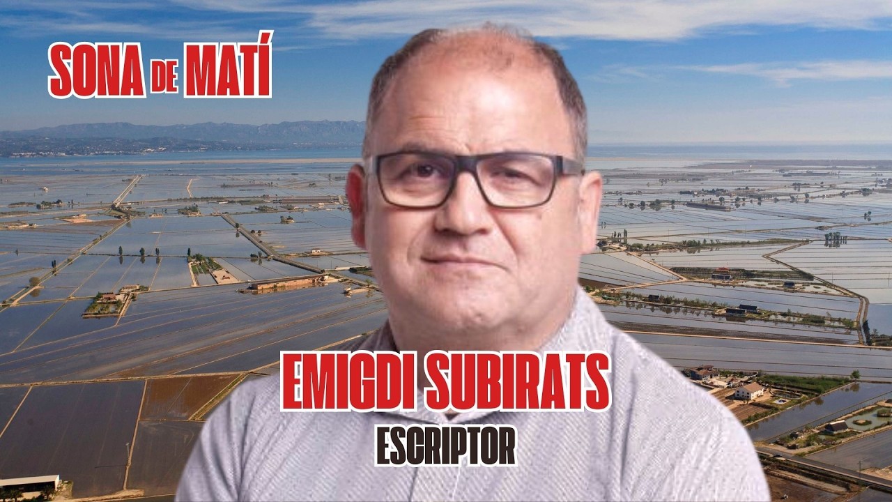 Entrevista amb Emigdi Subirats per parlar del llibre 