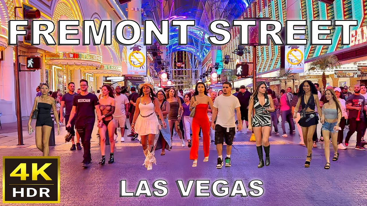 [4K HDR] Fremont Street Las Vegas Walking Tour | September 2025 | Las Vegas, Nevada