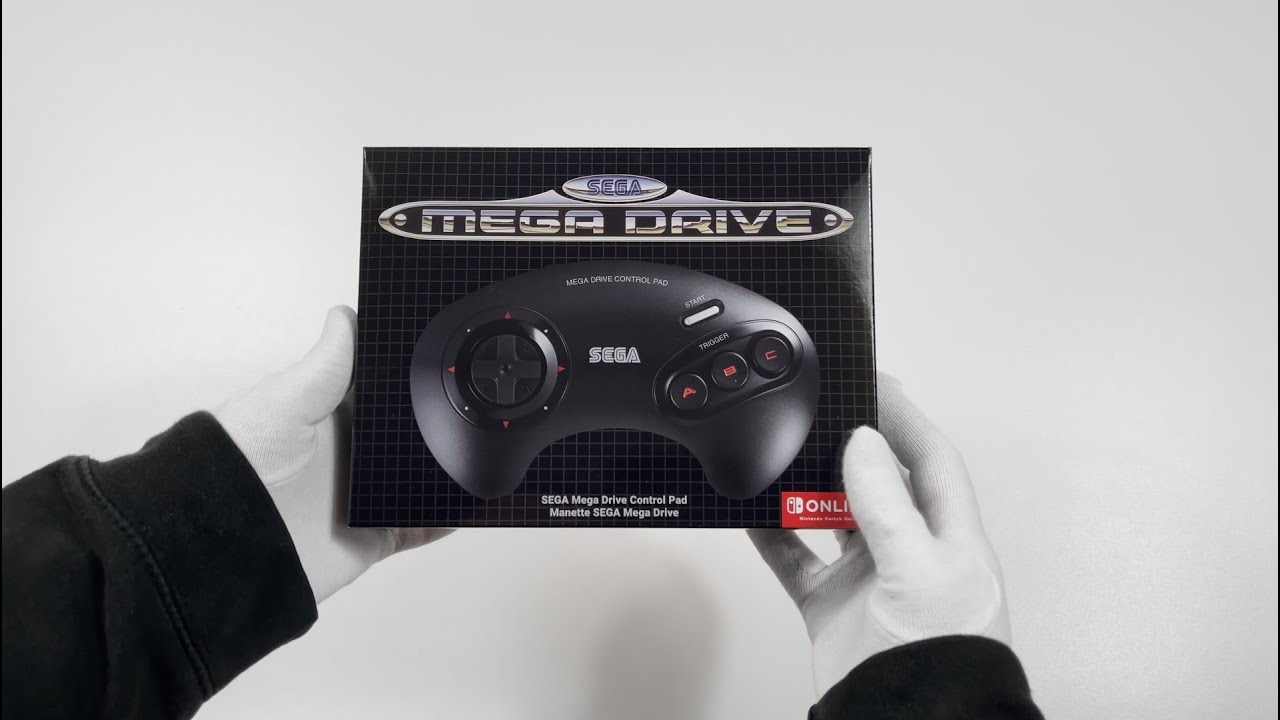 SEGA Mega Drive Controller for Nintendo Switch ASMR Unboxing