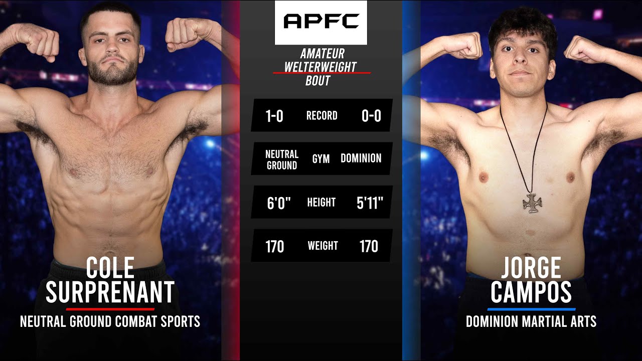 FLASH KNOCKOUT! COLE SURPRENANT vs JORGE CAMPOS | #APFCRMBL