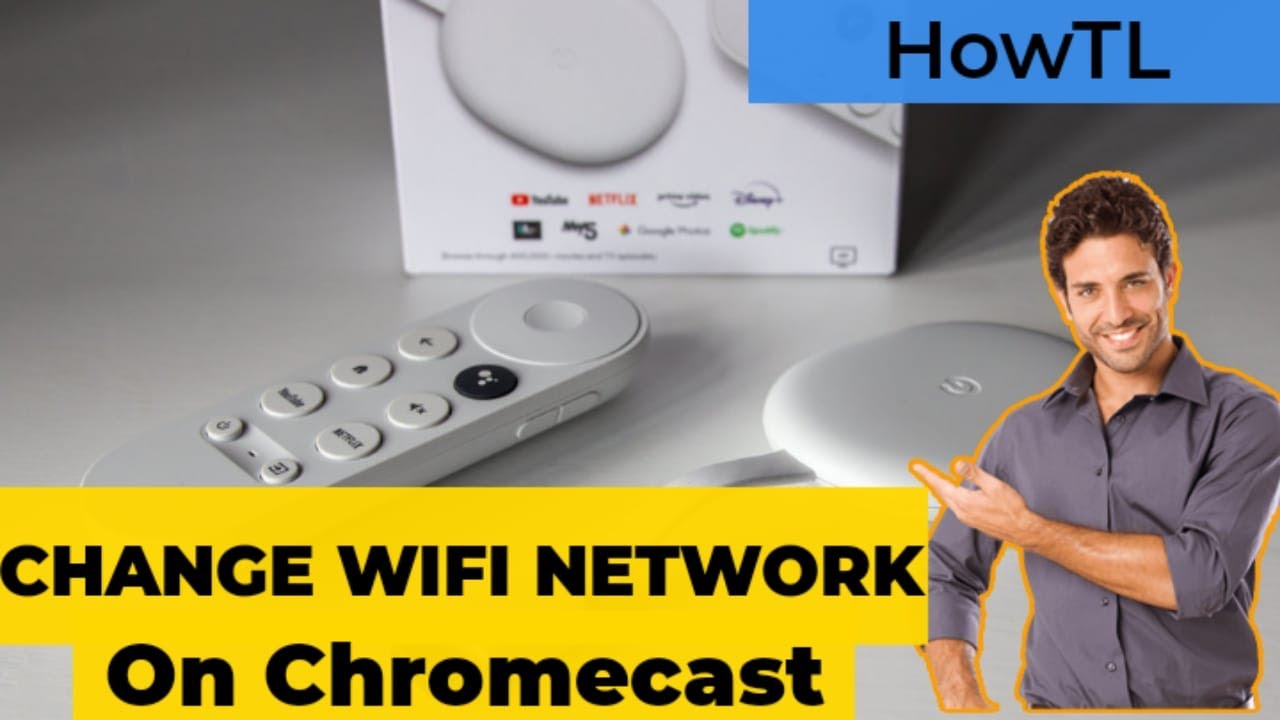 Как изменить сеть Wi-Fi на Google Chromecast [Изменение сети Wi-Fi в Chromecast] #HowTL
