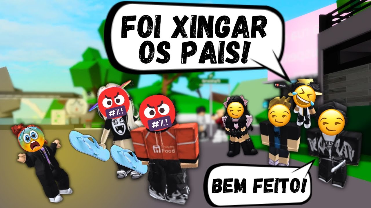 A menina que xingava os próprios pais e se deu mal !! - HISTÓRIA DE ROBLOX