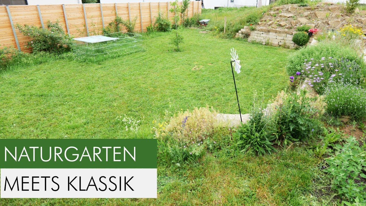 So sieht ein Naturgarten aus – wenn er wie ein klassischer Garten wirken soll!