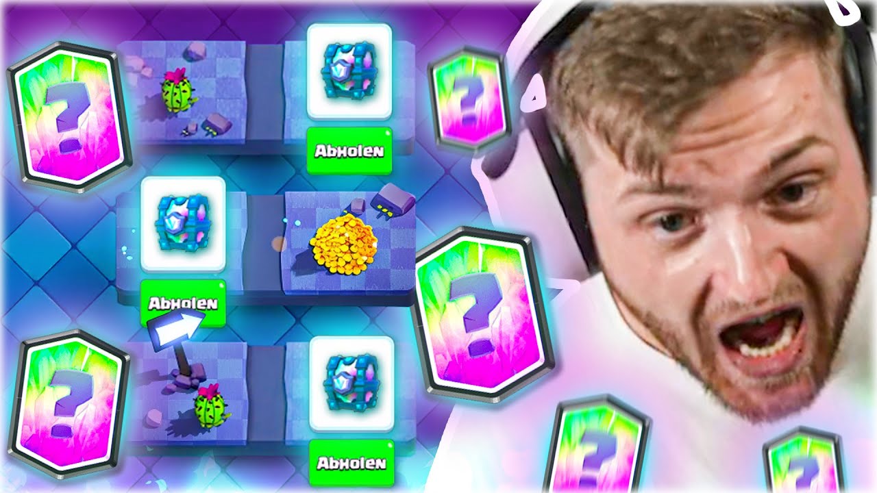 😍😱Es REGNET LEGENDARYS auf dem F2PASS ACCOUNT in CLASH ROYALE!