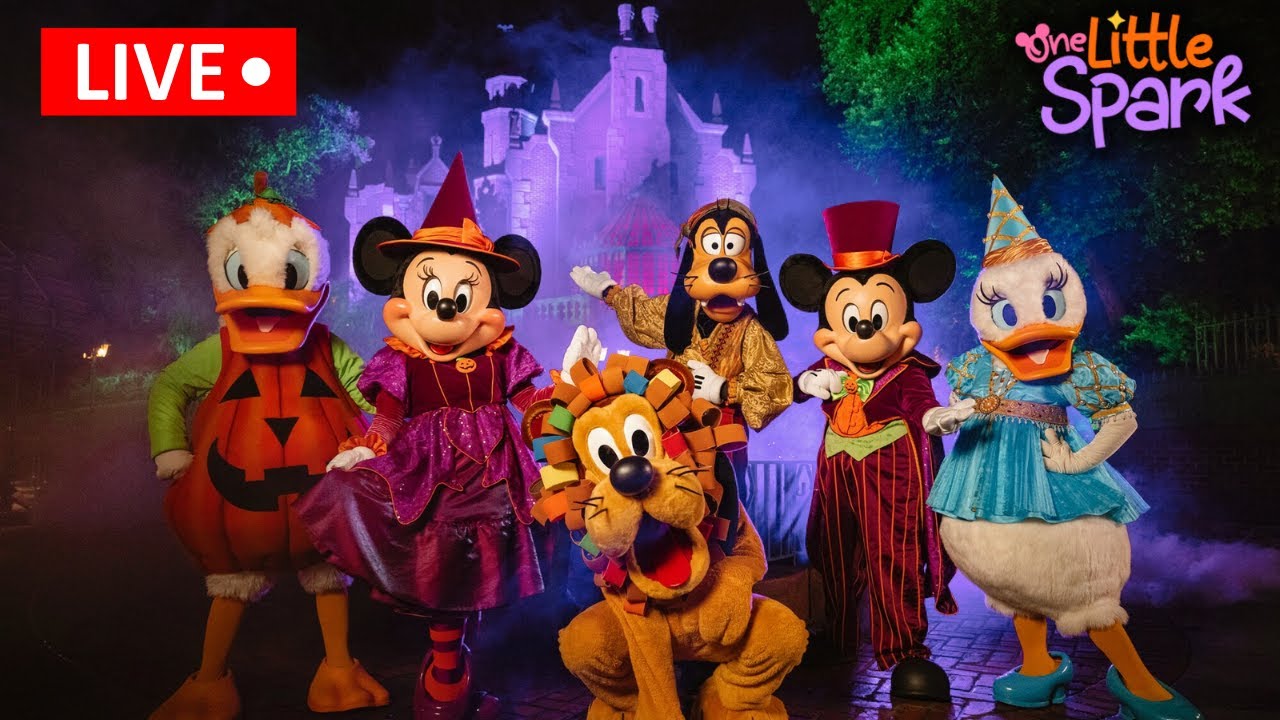 🔴LIVE First Night of Mickey's Not So Scary Halloween Party 2023 | Magic Kingdom | Walt Disney World