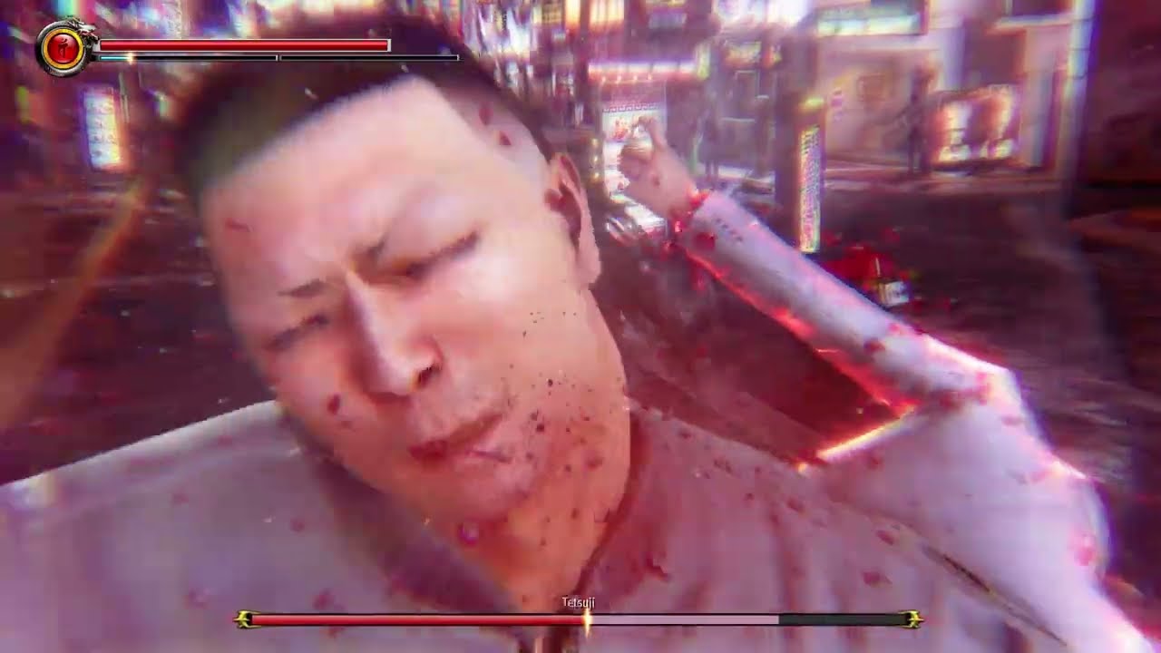 Bullying Reapers in Yakuza Kiwami 3 - True Dragon Mod Showcase (Professional, No Damage)