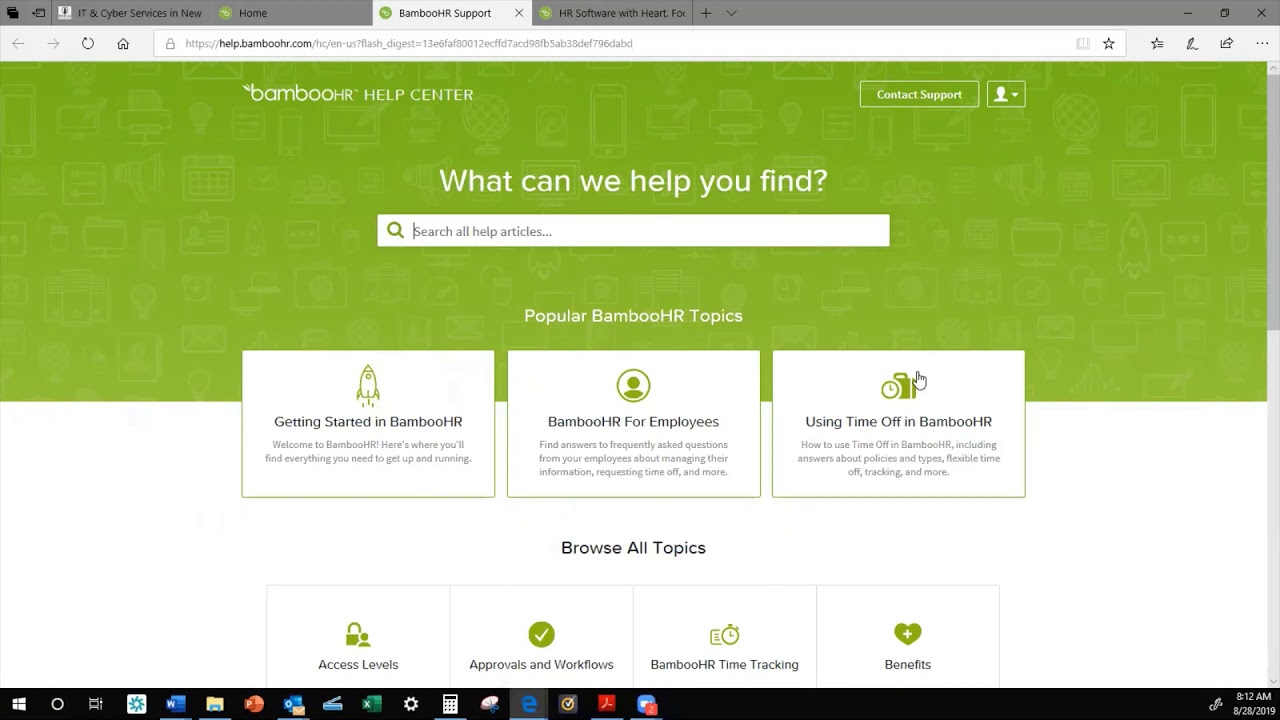 Rebellis BambooHR Tutorial