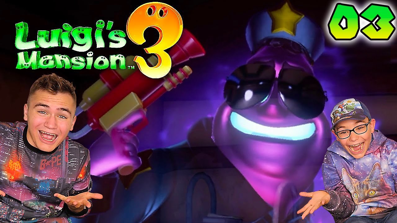 On affronte le Policier Fantôme ! (Mall Cop) - LUIGI'S MANSION 3 Part 3 - NINTENDO SWITCH Co op
