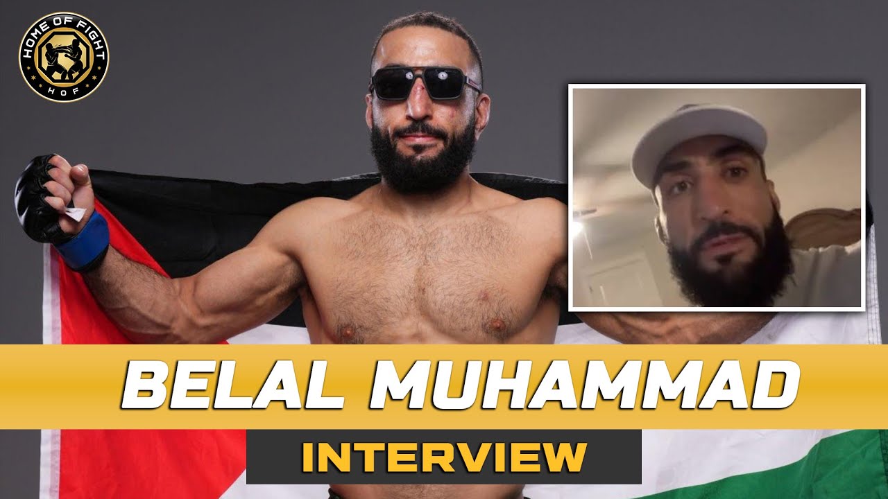 BELAL MUHAMMAD Promises To Finish Leon Edwards at UFC 304 And Become the Welterweight Champion