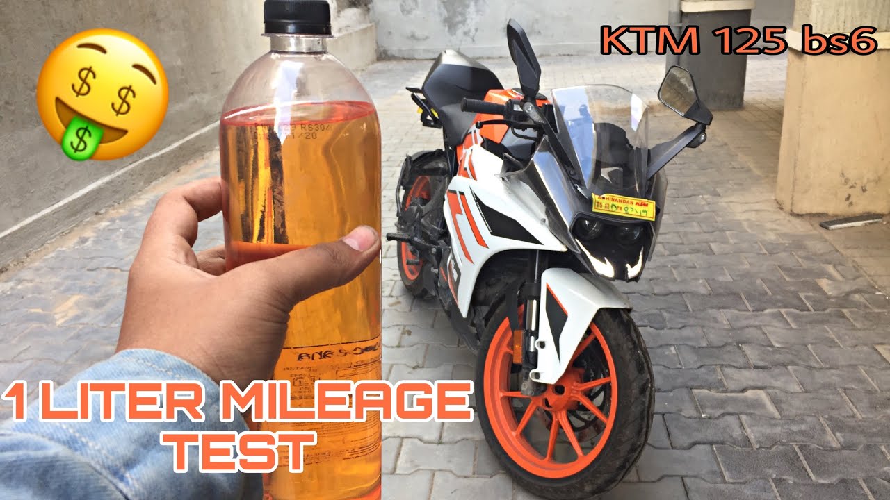 KTM RC 125 1 Litre MILEAGE Test || AFTER 2 SERVICE || Sallu Rahman Vlogs