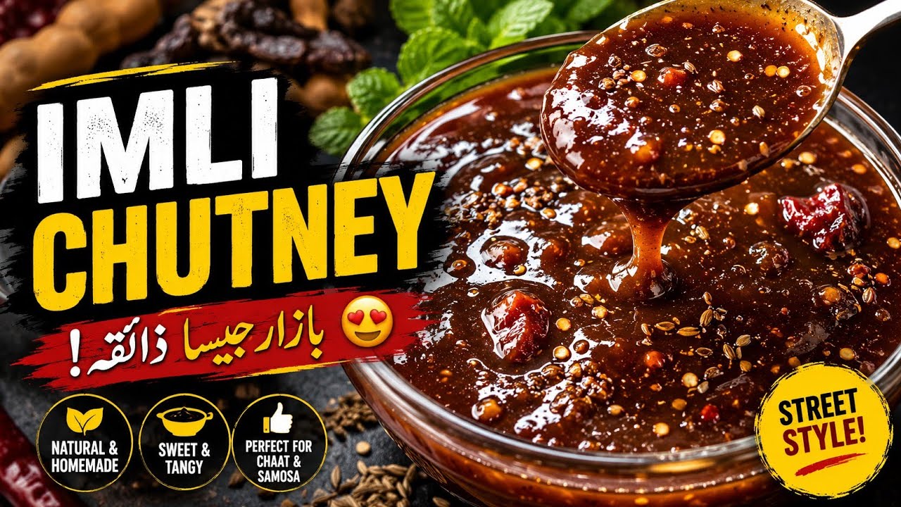 Perfect Imli Ki Chutney Recipe | Street Style Imli Chutney | Ramazan Chutney | Zaiqon Ki Dunya