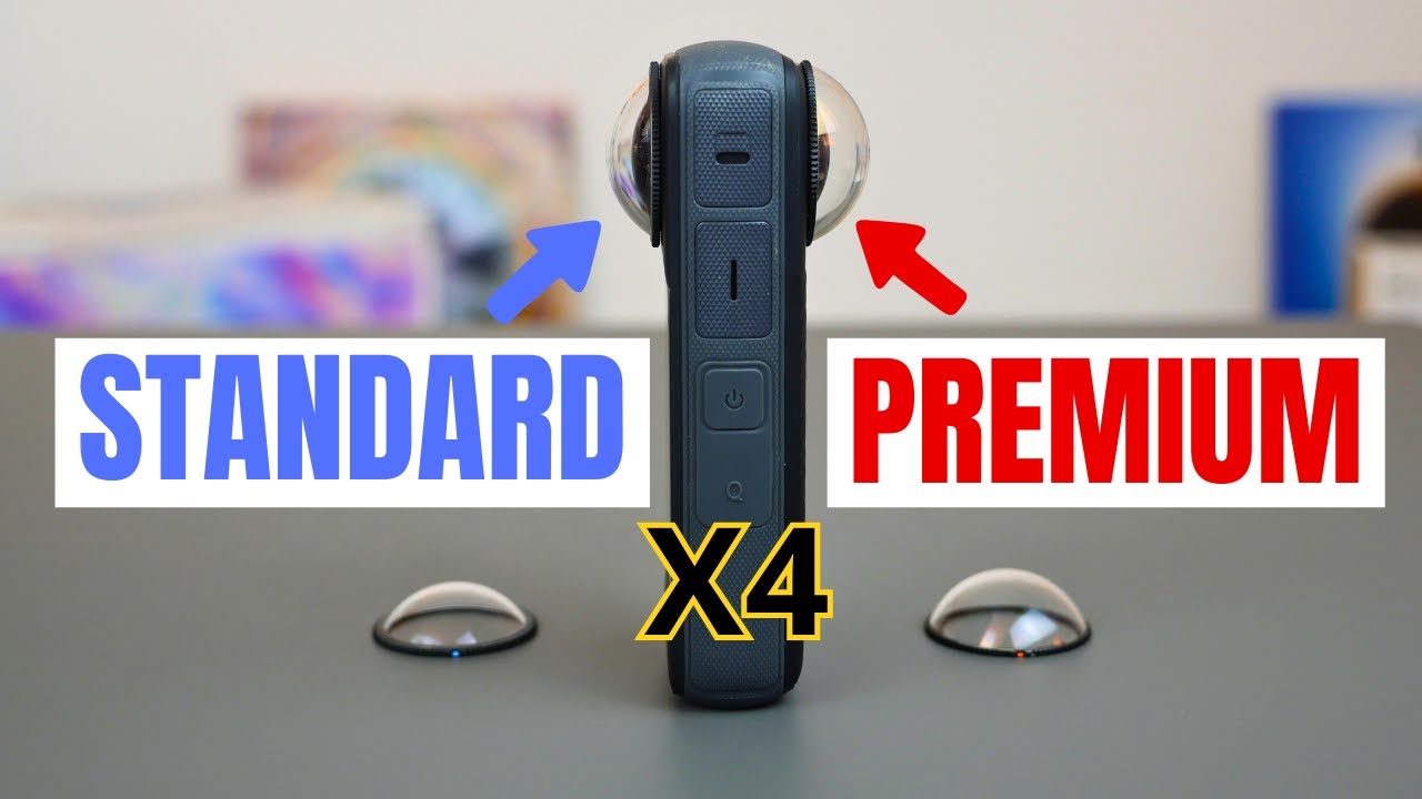 Insta360 X4 - Protège-objectifs PREMIUM vs STANDARD - Devez-vous investir 40€ de plus ?