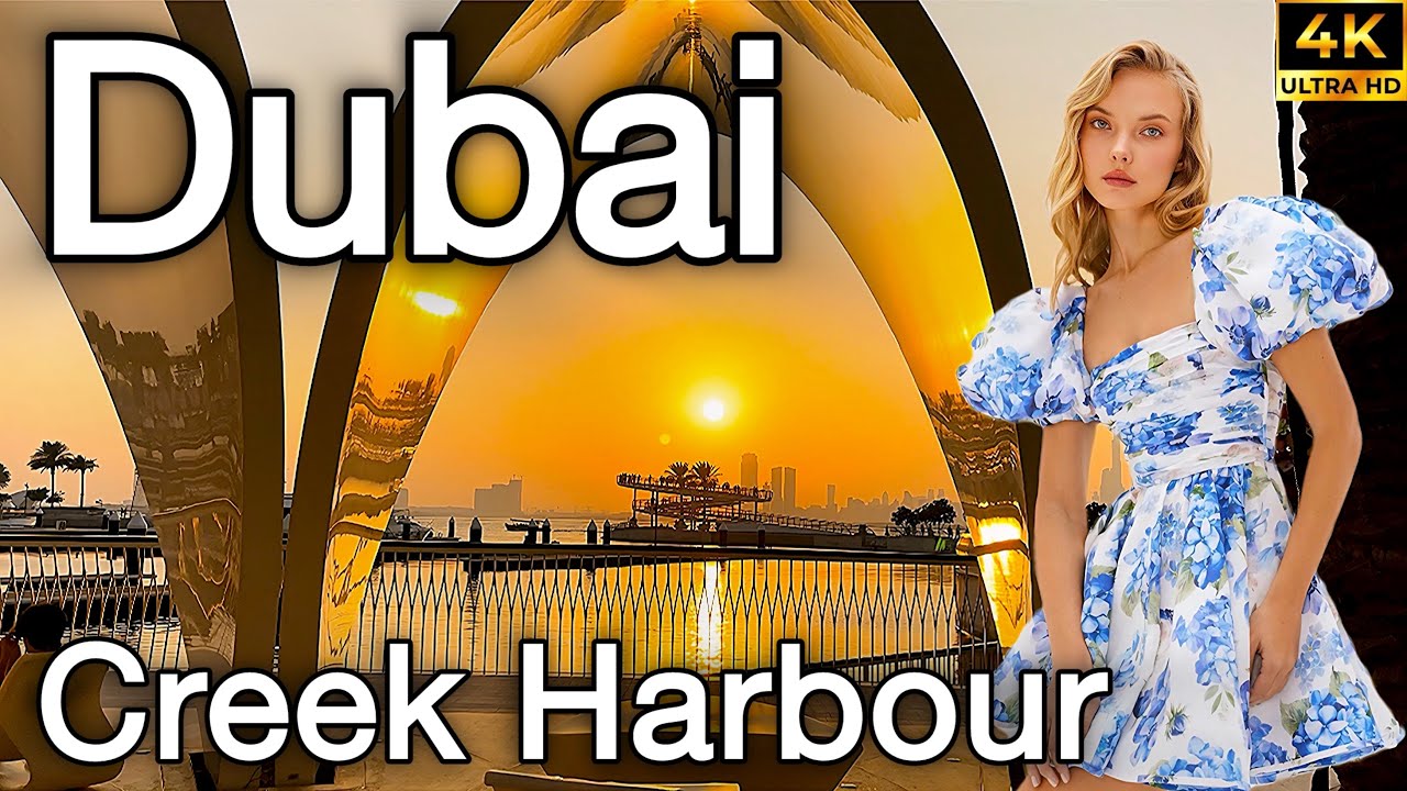 Dubai Creek Harbour 🇦🇪 Most Popular Tourist Destination! [ 4K ] Walking Tour