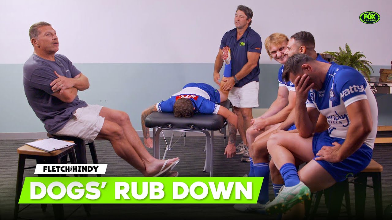 'Wandering fingers!' 🤣 - Fletch & Hindy GRILL Dogs as Sexton cops mid-interview rub down | LSMJ