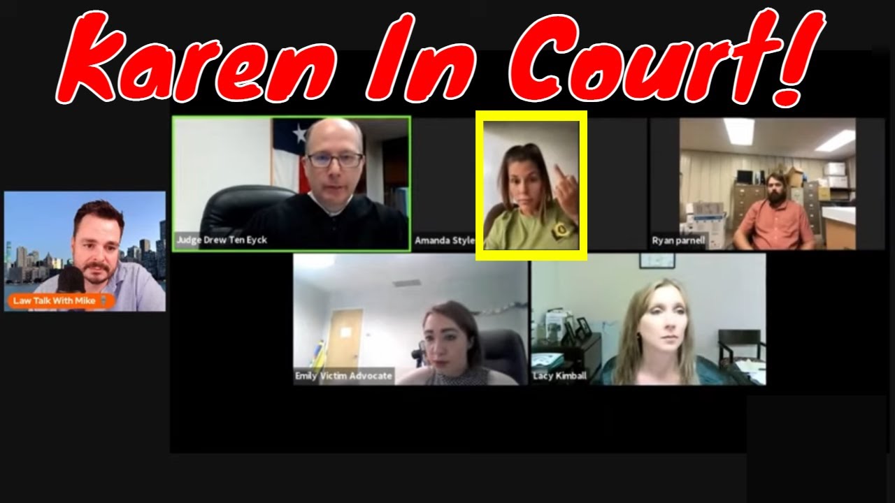 Wild Court Moments #88   Karen In Court!