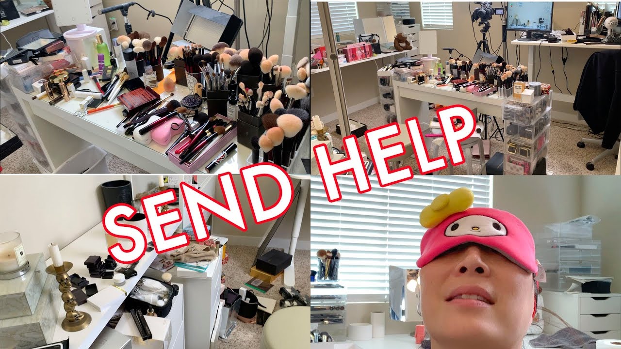 Tidying Up My Beauty Room - VLOG