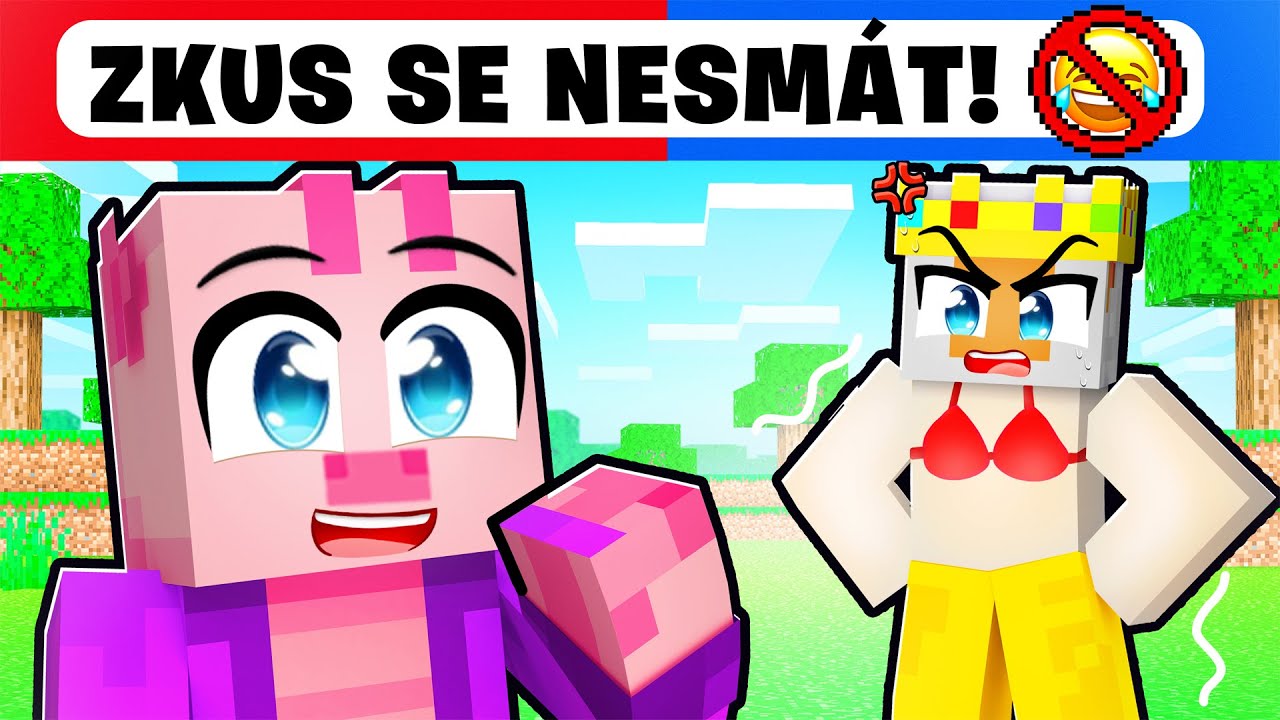 ZKUS se NESMÁT CHALLENGE v Minecraftu!