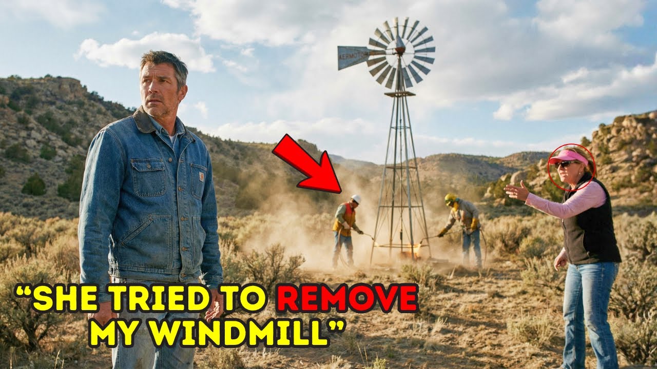 HOA Demanded I Remove My Windmill — They Froze When I Said It Powers Their Community Well Pump