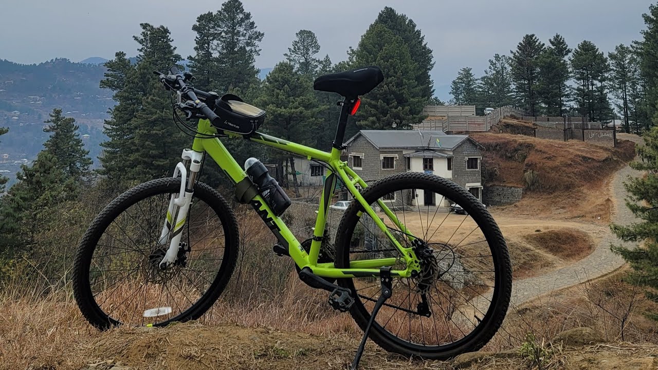 Cycling in kashmir is the best adventure.