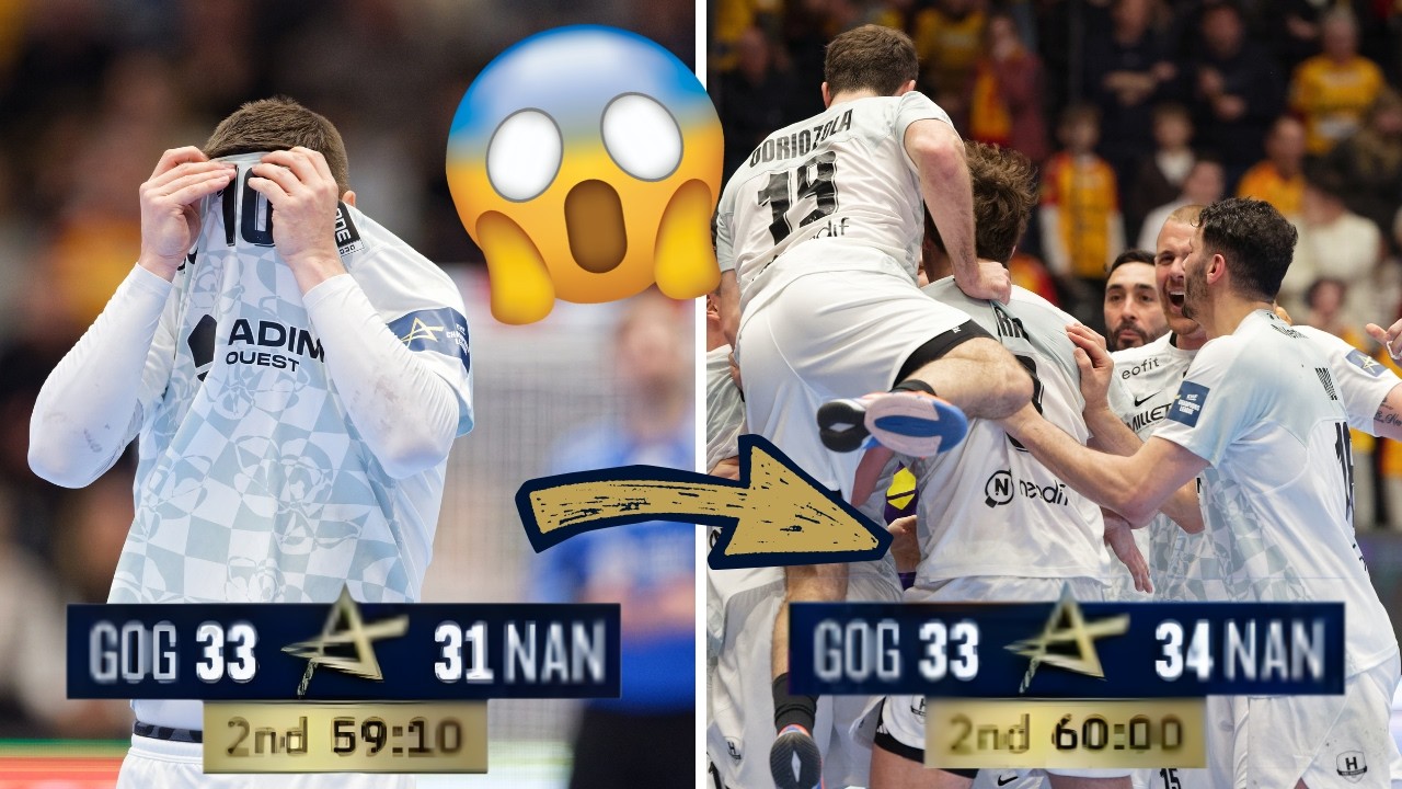 EPIC Comeback! 🤯 | GOG vs HBC Nantes | Machineseeker EHF Champions League