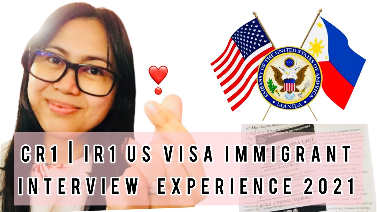 IMMIGRANT VISA INTERVIEW US EMBASSY MANILA | Questions for Spouse | Tips + Requirements during Covid